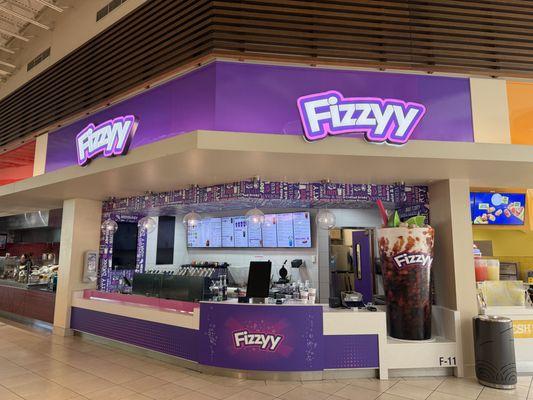 Food court food stand.