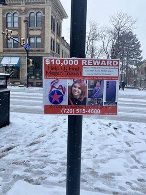 Justice for Megan we want answers we don't want this happen again ! Please stop eating donuts and patrol to cu