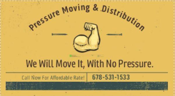 Pressure Moving & Distribution