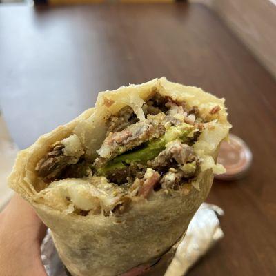 The VIP Breakfast Burrito