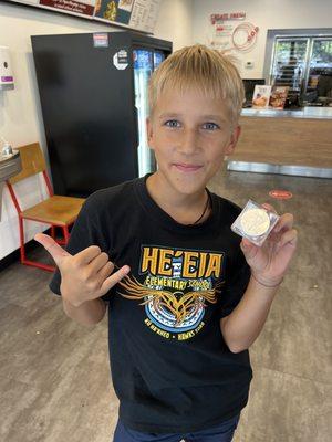 Thank you, Vince! Tymofii loved your gift!