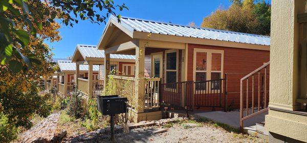 I stayed in cabin number eight made new friends with cabin number 9