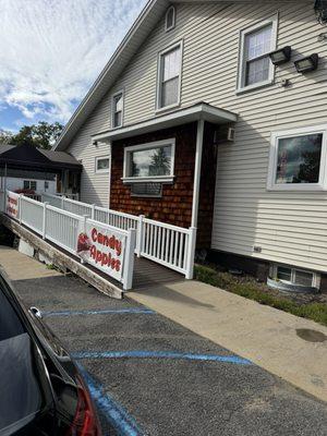 Outside of Candy Shop