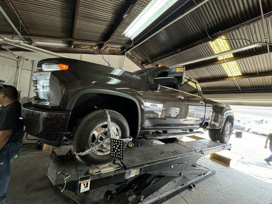 Duty Trucks service Alignment