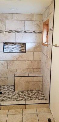 Shower tile