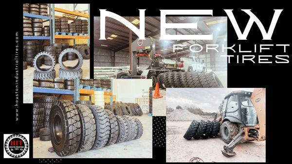Servicing all of Houston by providing mobile installation of press on forklift tires. Choose Houston Industrial Tires with confidence!