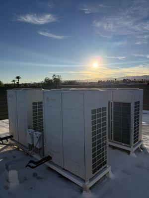 RCP Mechanical found a failed communication board that was causing this system not to run. Replaced and are now back up and running.