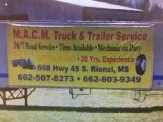 Shady truck repair services!