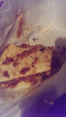 Bbq chicken and bacon quesadilla