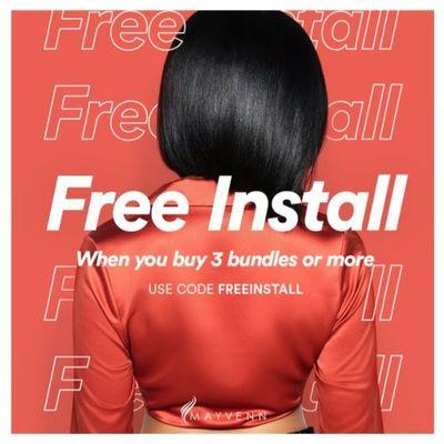 Free Install!