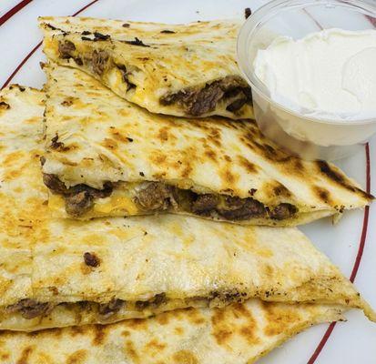 Beef quesadillas