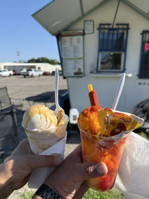 Coconut Dream and Mangonada