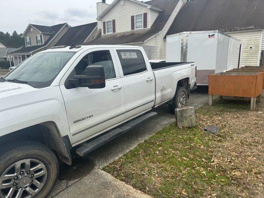 We use this cargo trailer for junk removal.