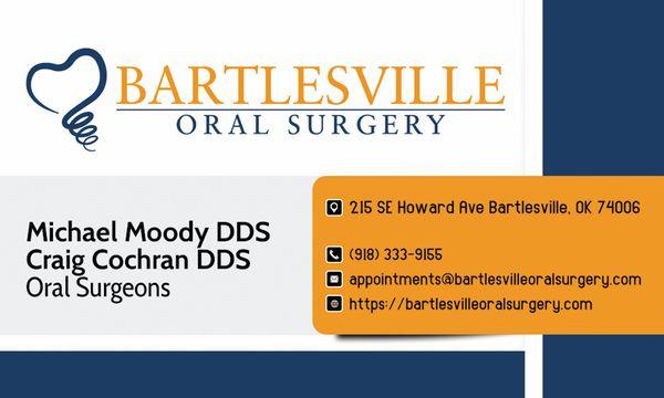 Our business card