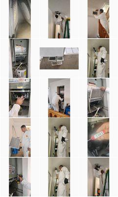 Duct Cleaning and Air conditioner coil sanitation