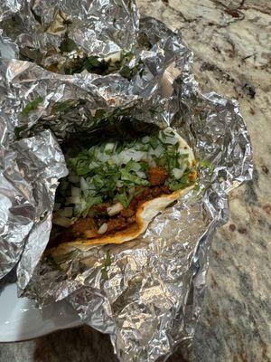 Al pastor. Really well seasoned