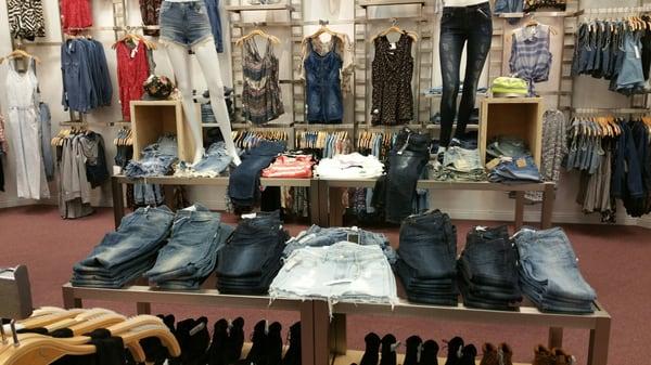 Various selection on denim