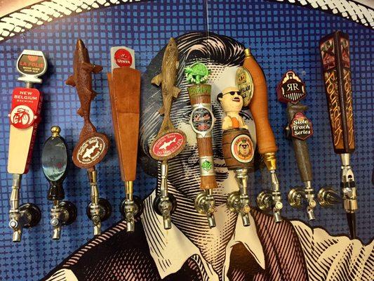 Now with 10 rotating craft taps (including one nitro tap)...