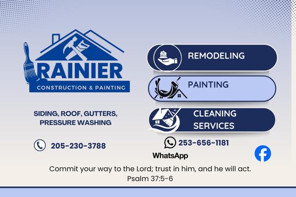 Rainier Construction Painting & Cleaning