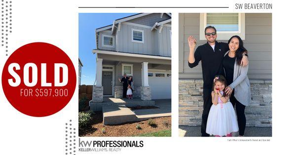 SOLD in SW Beaverton!
