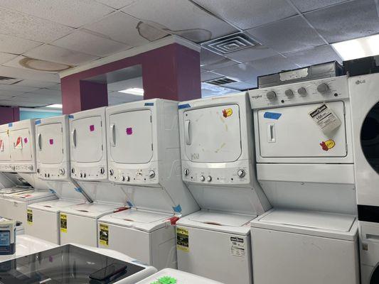 Stackable Washers and Dryers