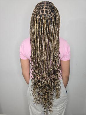 Braids and Bump Hair Braiding