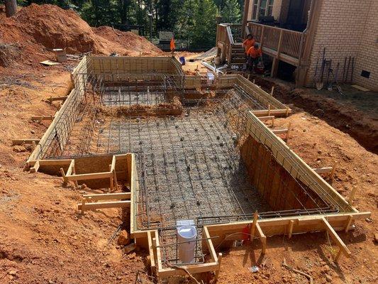 Pool rebar in fort mill