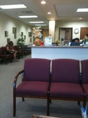 The waiting room.