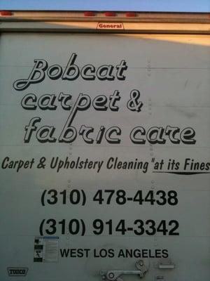 Back of their panel truck