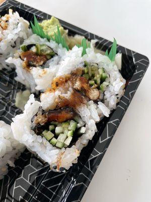 Eel & Cucumber Roll (not much eel but lots of rice) March 14, 2025