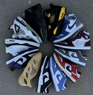 Curated Vintage Clothing, Sneakers