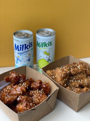 Korean Fried Chicken
(Sweet Spicy or Soy Garlic)