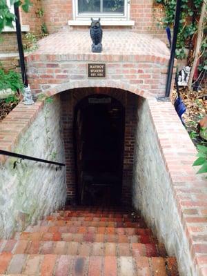 Entrance to the tasting room.