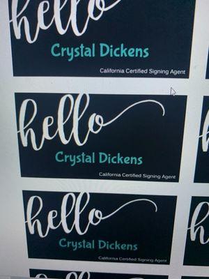 Crystal Dickens Mobile Notary