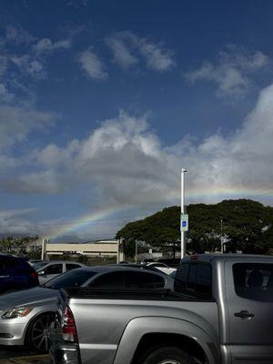 Just finished DMV, beautiful rainbow