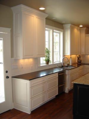 A kitchen in Surf Pines.