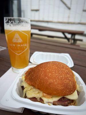 Weekend special - corned beef sando