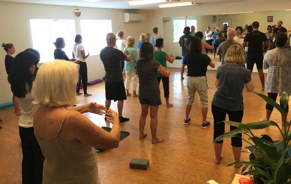 Standing meditation workshop