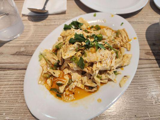 Chili Tofu Skin Salad