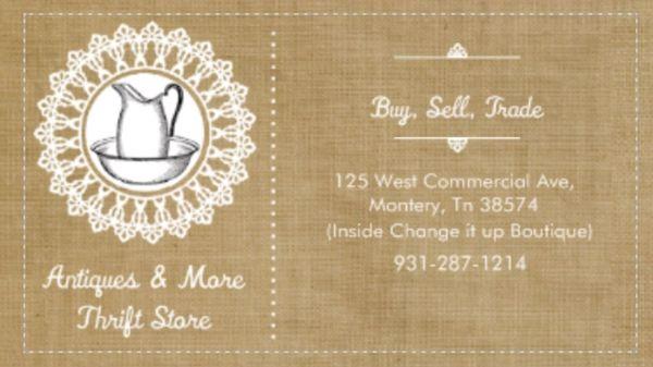 Antiques & More Thrift Store