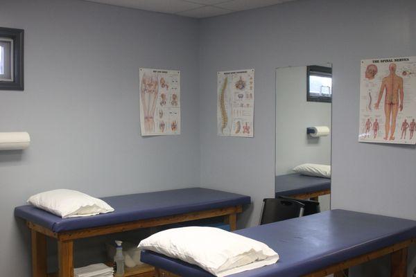 Treatment area at Falcon Physical Therapy.