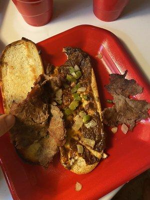 Philly cheese steak
