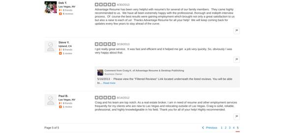 Advantage Resume & Desktop Publishing