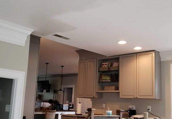 Newton's Painting & Drywall, Staining