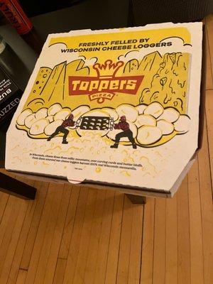 Box without sauce :(