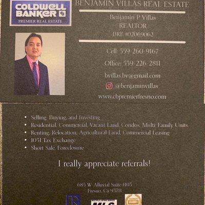 Benjamin Villas-Coldwell Banker