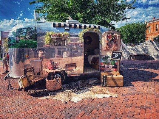 1964 Airstream Bambi curated as a Bridal Suite, 2019 Rapid City, SD