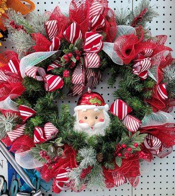 Santa wreath