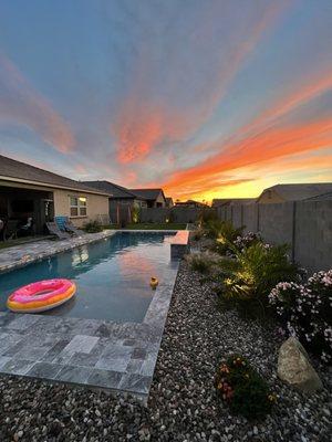 Poco Verde Pools and Landscape