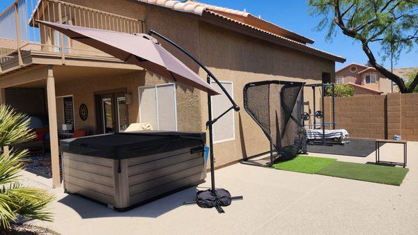 After - Much more enjoyable area of the yard!